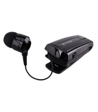 iXchange UA-28 V2.0 In-ear Bluetooth Handsfree Ακουστικό Πέτου Μαύρο