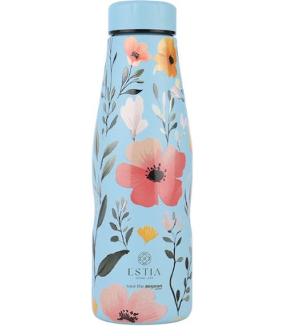 Estia Travel Flask Save Aegean Μπουκάλι Θερμός Ανοξείδωτο BPA Free 500ml Sky Garden 01-31541