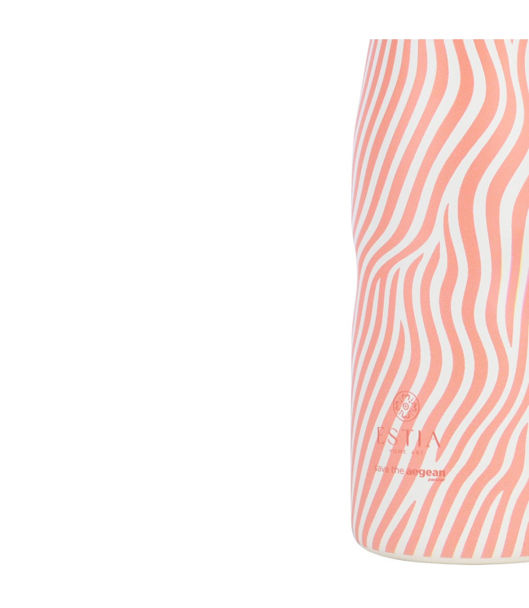 Estia Travel Flask Save Aegean Μπουκάλι Θερμός Ανοξείδωτο BPA Free 500ml Soft Ripple 01-31589