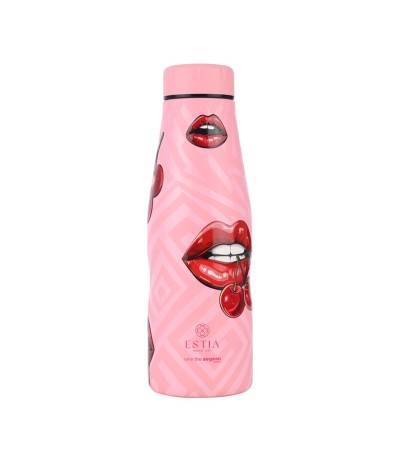 Estia Travel Flask Save Aegean Μπουκάλι Θερμός Ανοξείδωτο BPA Free 500ml Blush Pop 01-31657