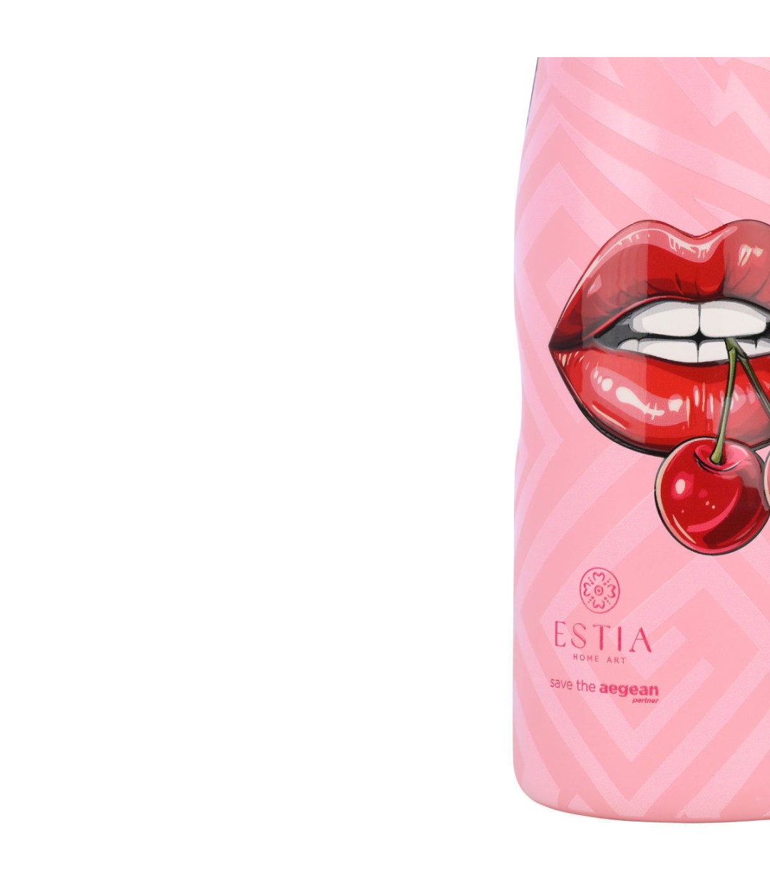 Estia Travel Flask Save Aegean Μπουκάλι Θερμός Ανοξείδωτο BPA Free 500ml Blush Pop 01-31657