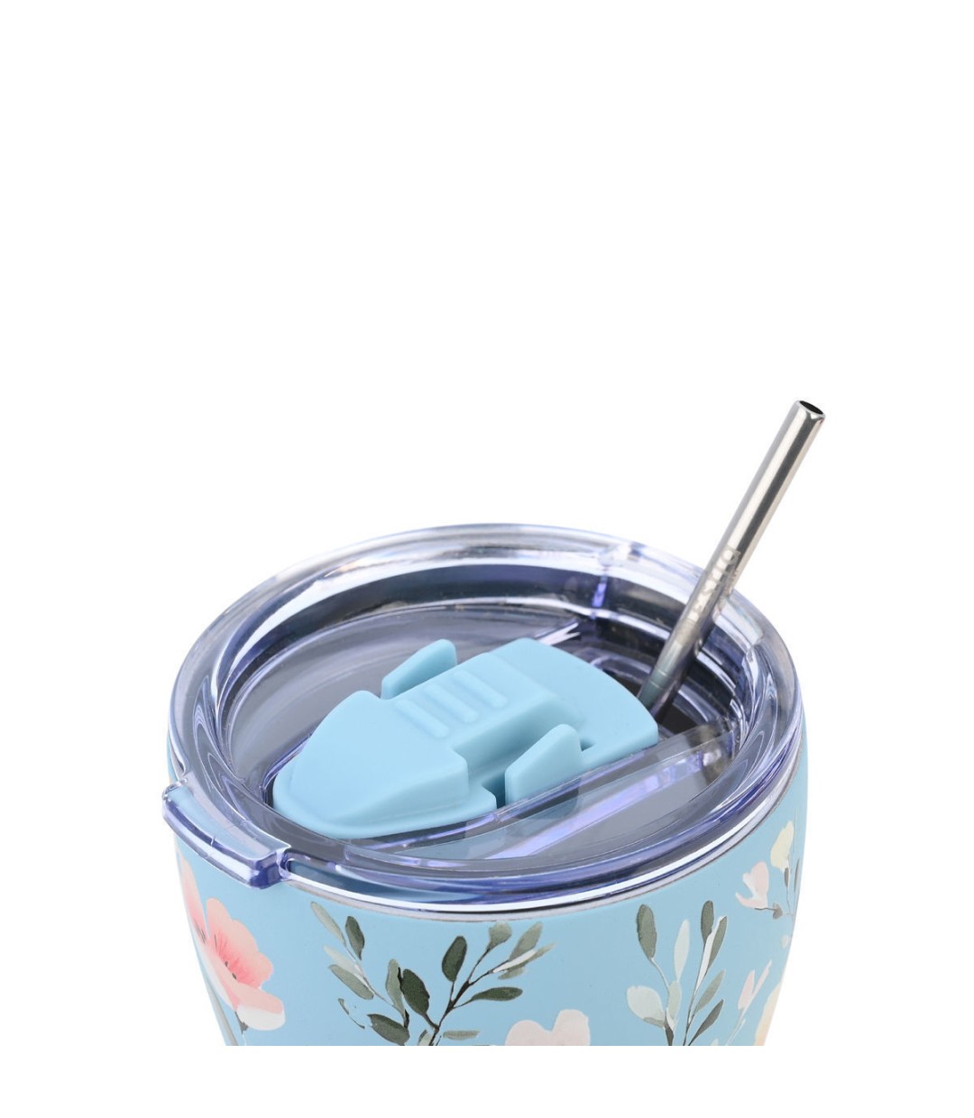 Estia Coffee Mug Save The Aegean Ανακυκλώσιμο Ποτήρι Θερμός Ανοξείδωτο BPA Free 350ml Sky Garden με Καλαμάκι 01-31695