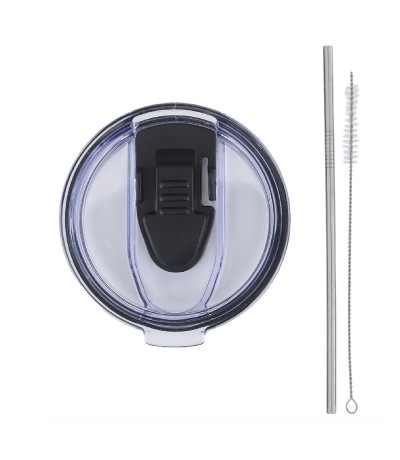 Estia Thermos Replacement Cap Ανταλλακτικό Καπάκι για Θερμός 350ml από Πλαστικό Καφέ