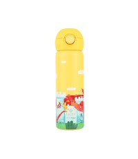Estia Wonder Bottle Save the Aegean Παιδικό Παγούρι Θερμός Dragon Ανοξείδωτο με Καλαμάκι Non Spill Fortress Dragon 500ml 01-33149