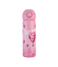 Estia Wonder Bottle Save the Aegean Παιδικό Παγούρι Θερμός Ανοξείδωτο με Καλαμάκι Non Spill Love Ascend 500ml 01-33163