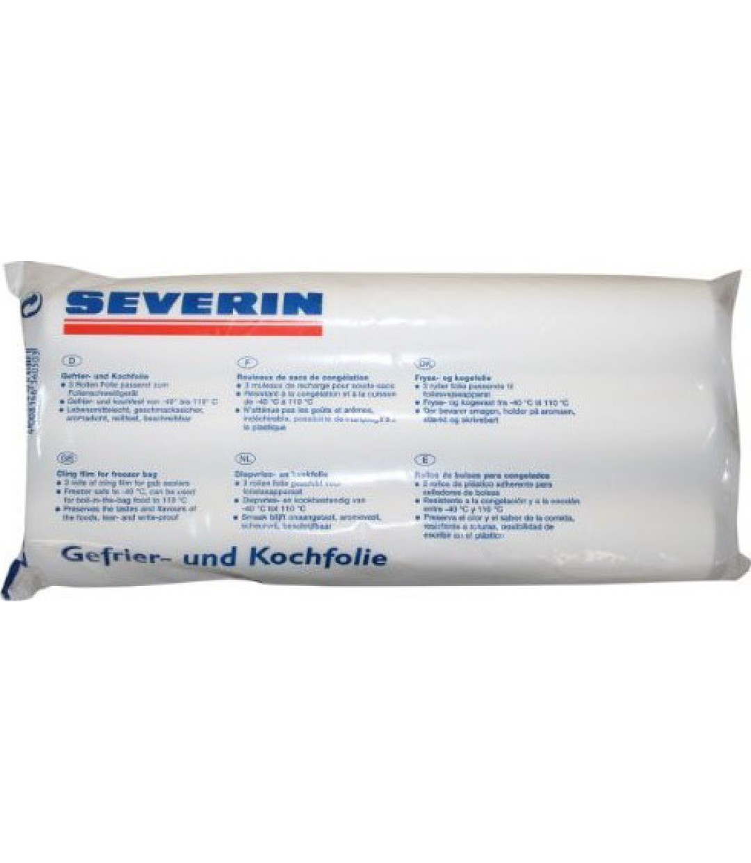 Severin ZU 3608 Λείες Σακούλες για Συσκευές Vacuum 285mm x 10m 3 Ρολά