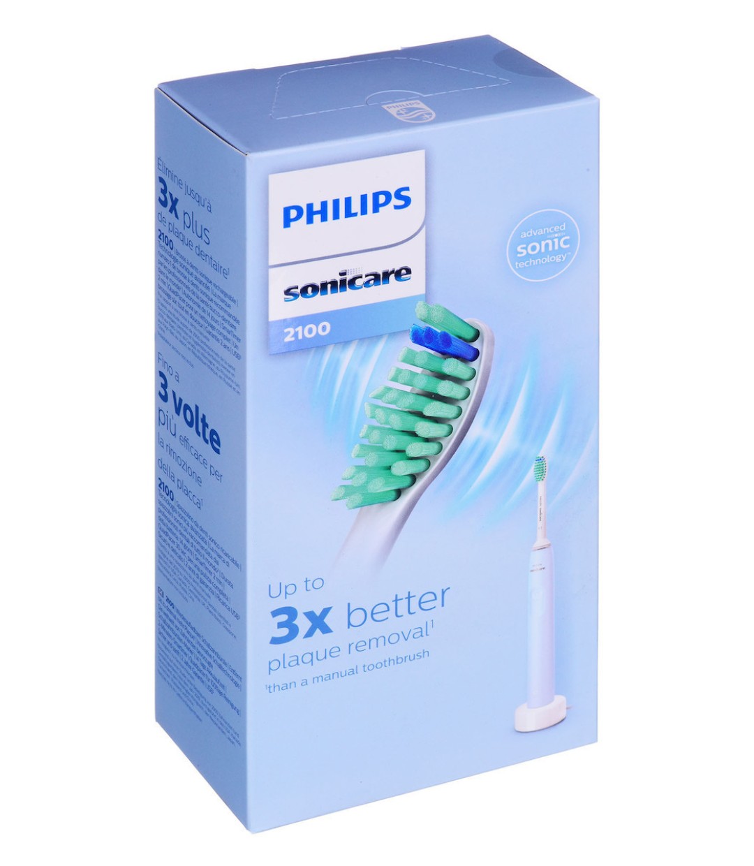 Philips Sonicare Series 2100 HX3651/12 Ηλεκτρική Οδοντόβουρτσα, Γαλάζιο 1Τμχ. Philips Sonicare Series 2100 HX3651/12 Ηλεκτρική Οδοντόβουρτσα, Γαλάζιο 1Τμχ.