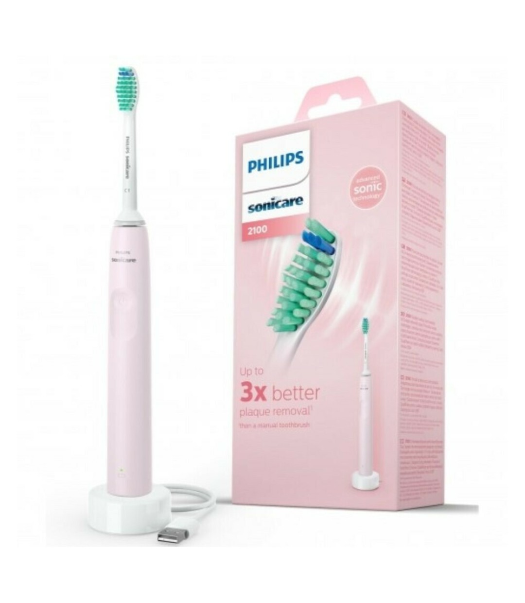 Philips Sonicare Series 2100 HX3651/11 Ηλεκτρική Οδοντόβουρτσα 1Τμχ. Philips Sonicare Series 2100 HX3651/11 Ηλεκτρική Οδοντόβουρτσα 1Τμχ.