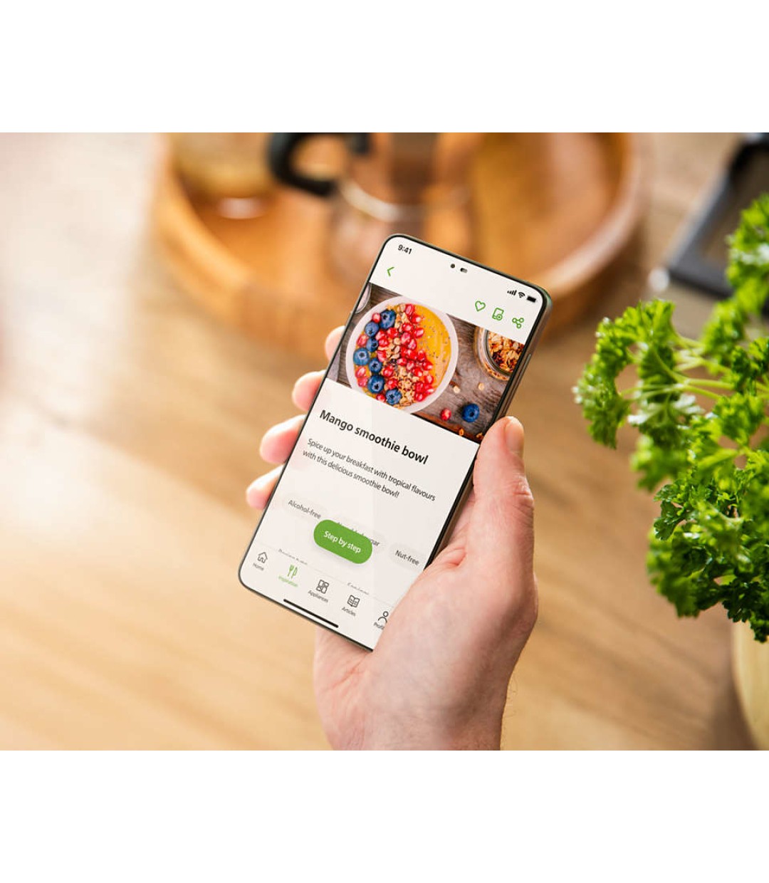 Philips Μπλέντερ για Smoothies με Γυάλινη Κανάτα 2lt 1500W Inox HR3760/00