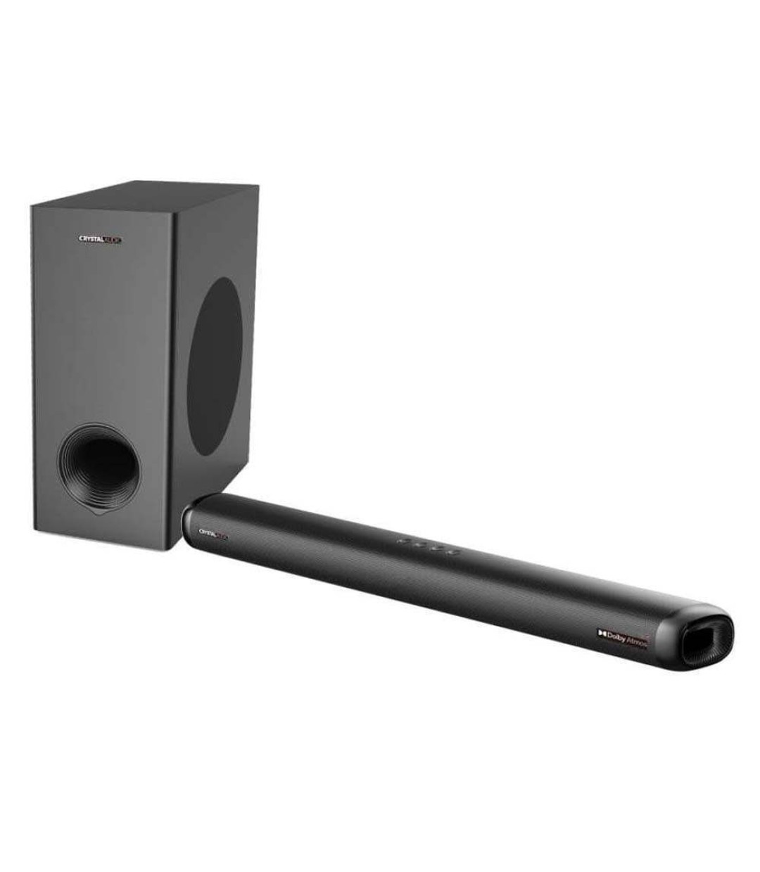 Crystal Audio CASB360 Soundbar 2.1.2 Bluetooth και HDMI 360W με Τηλεχειριστήριο Μαύρο