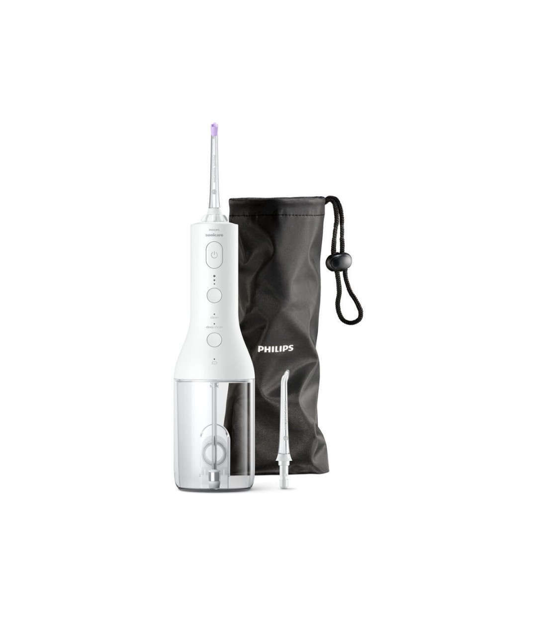Philips Water Flosser με Θήκη Ταξιδίου HX3826/31 Λευκό