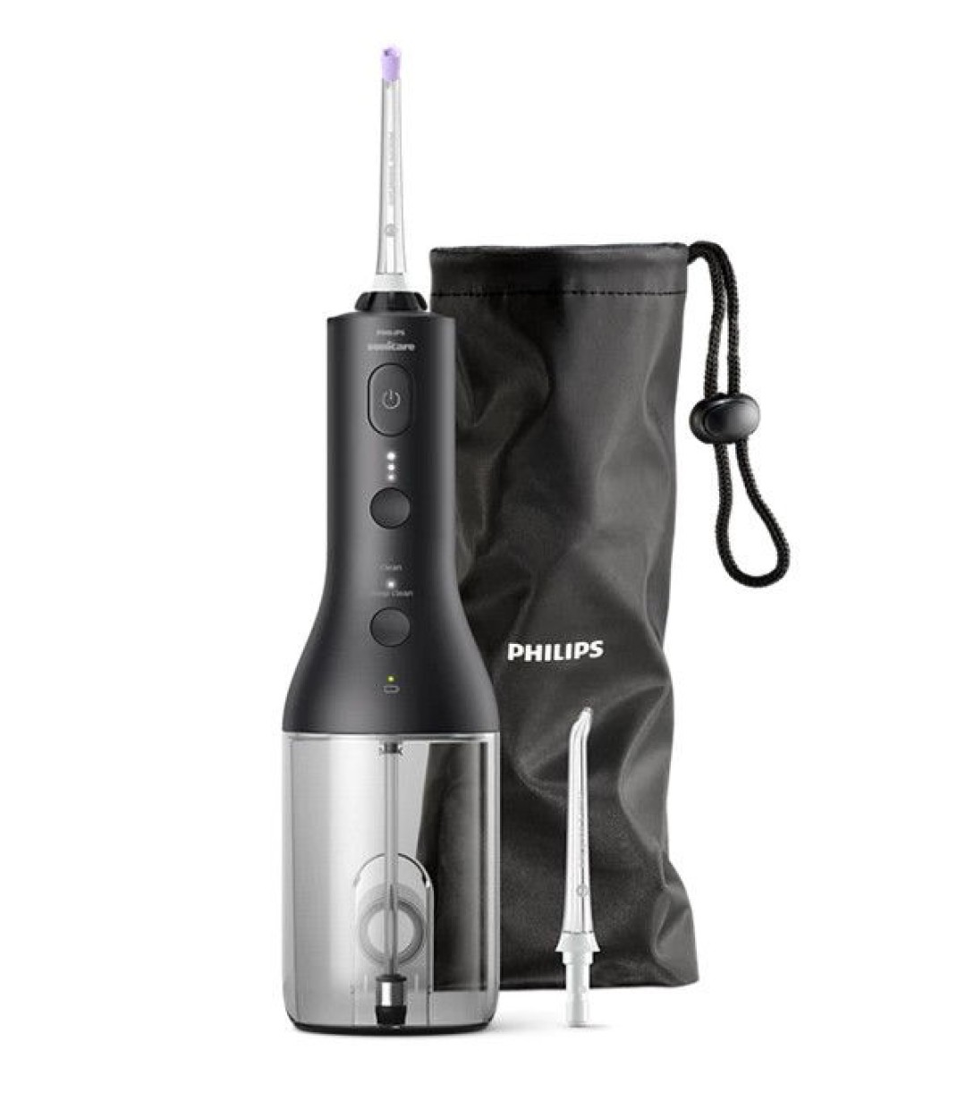 Philips Water Flosser με Θήκη Ταξιδίου HX3826/33 ΜΑΥΡΟ Philips Water Flosser με Θήκη Ταξιδίου HX3826/33 ΜΑΥΡΟ