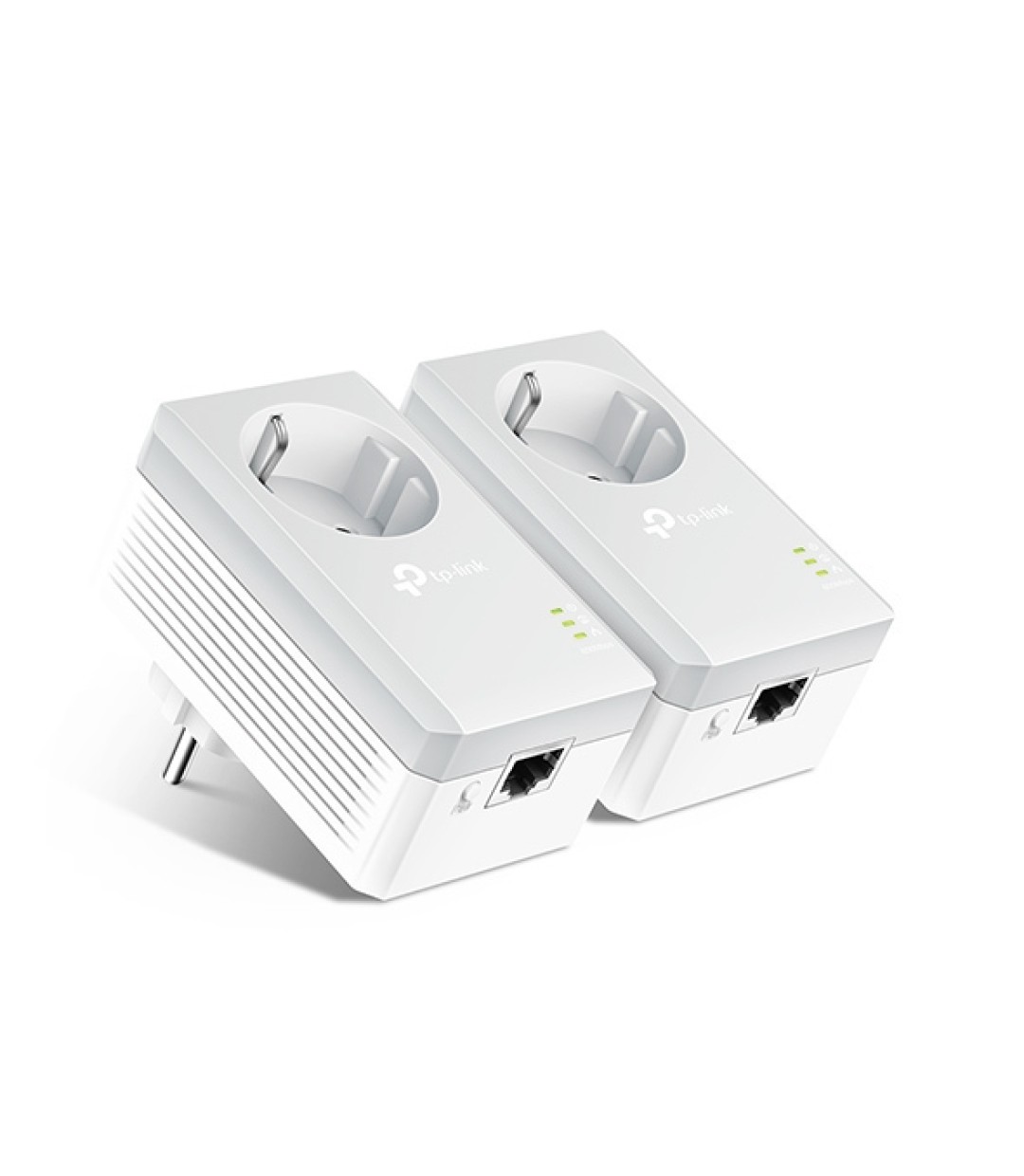 TP-LINK TL-PA4010PKIT v2.3 Powerline Διπλό για Ενσύρματη Σύνδεση με Passthrough Πρίζα και Θύρα Ethernet