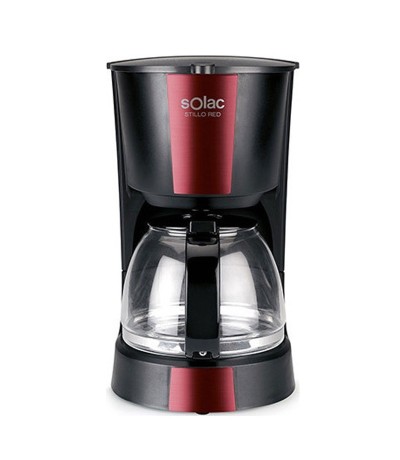 Solac CF4029 Καφετιέρα Φίλτρου 900W Red