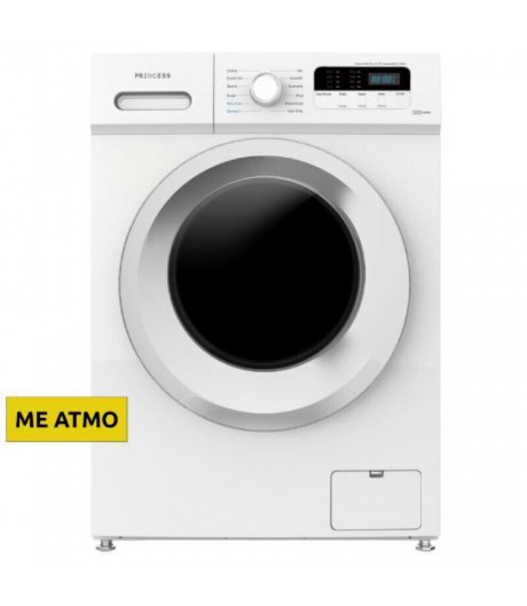 Princess WMB 8 PAR Πλυντήριο Ρούχων 8kg 1400 Στροφών Καθαρισμός Κάδου