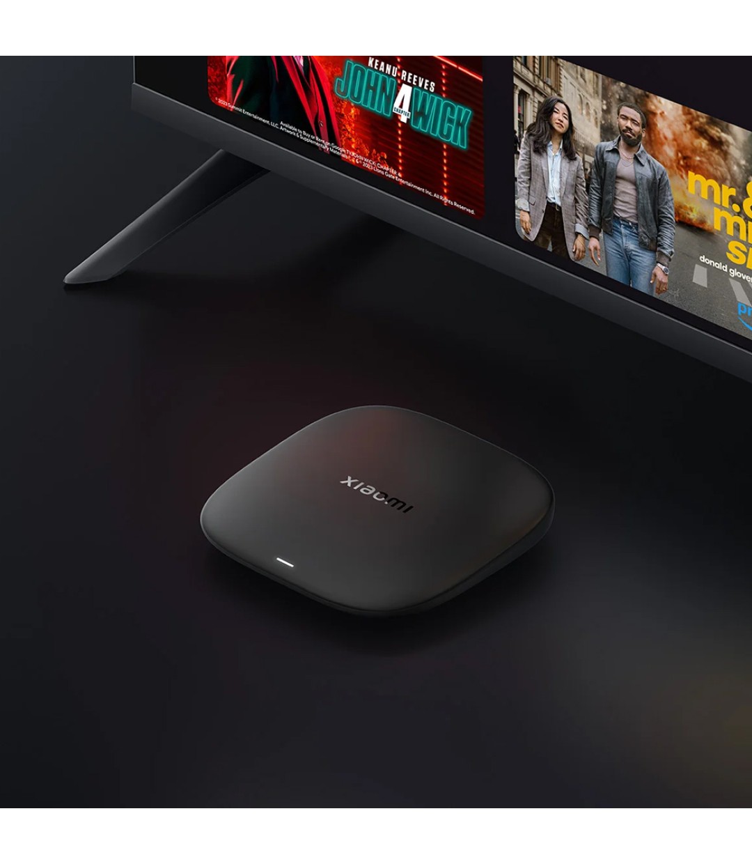 Xiaomi TV Box Mi Box S 3nd Gen PFJ4191EU 4K UHD με WiFi USB 2.0 2GB RAM και 32GB Αποθηκευτικό Χώρο με Λειτουργικό Android και Google Assistant