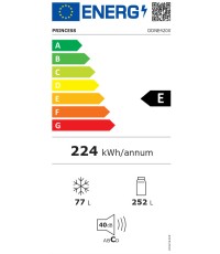 Princess Ψυγείο Δίπορτο 329lt Total NoFrost Υ166.4xΠ59.5xΒ64.4εκ. Inox DDNE420X
