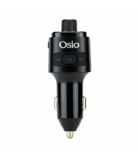 Osio FM Transmitter Αυτοκινήτου με Bluetooth / MicroSD / Type-C / USB