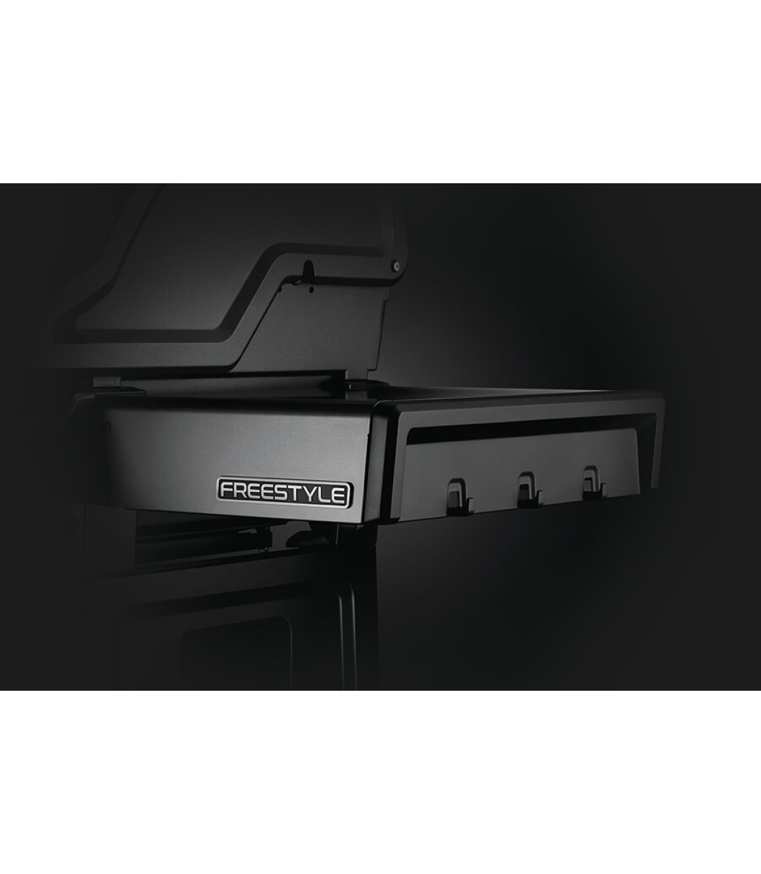 Napoleon Freestyle 425 SB Graphite Ψησταριά Υγραερίου Μαντεμένιας Σχάρας 60x45εκ. με 4 Εστίες 16.6kW και Πλαϊνό Μάτι