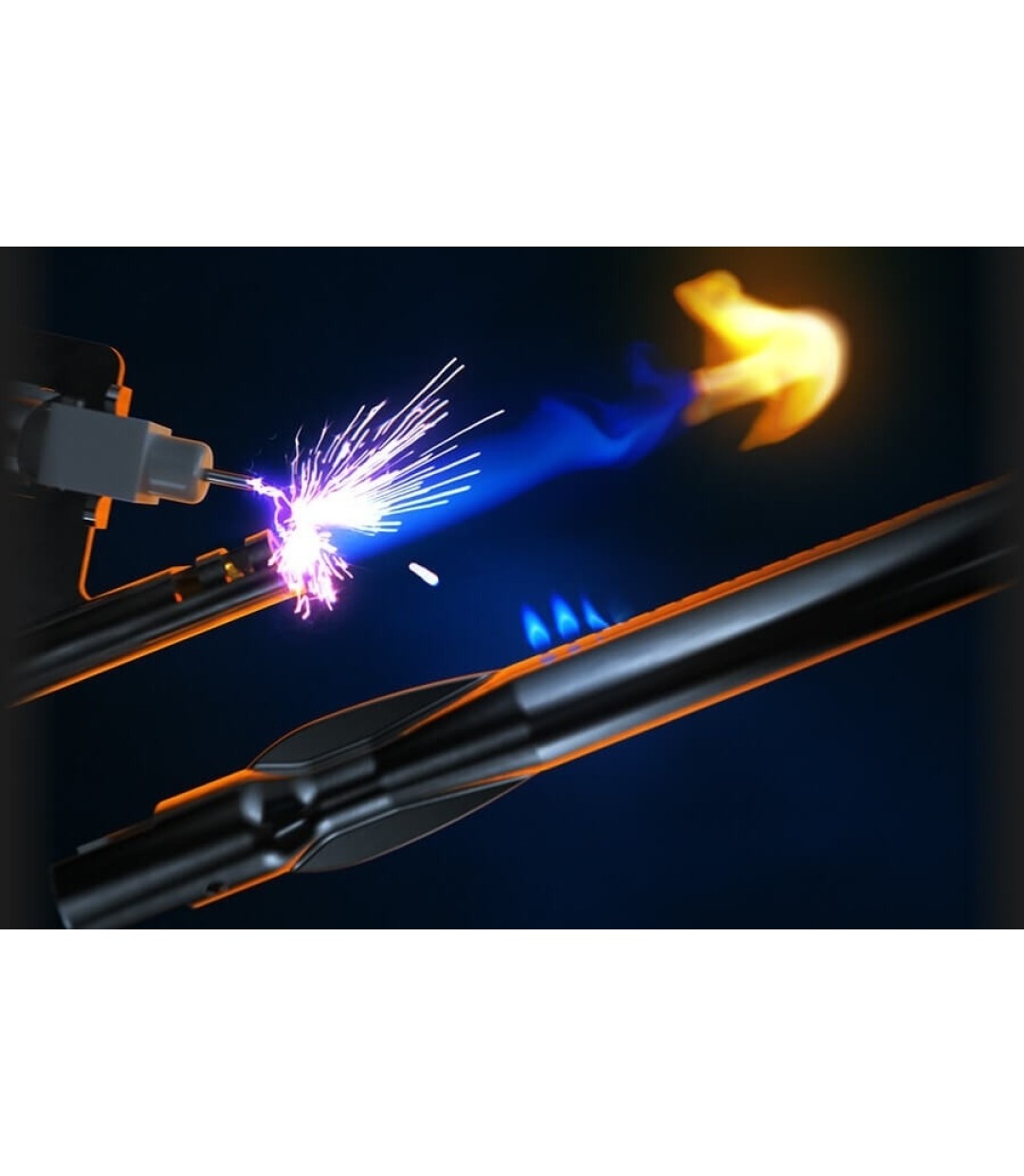 Napoleon Freestyle 425 SB Graphite Ψησταριά Υγραερίου Μαντεμένιας Σχάρας 60x45εκ. με 4 Εστίες 16.6kW και Πλαϊνό Μάτι