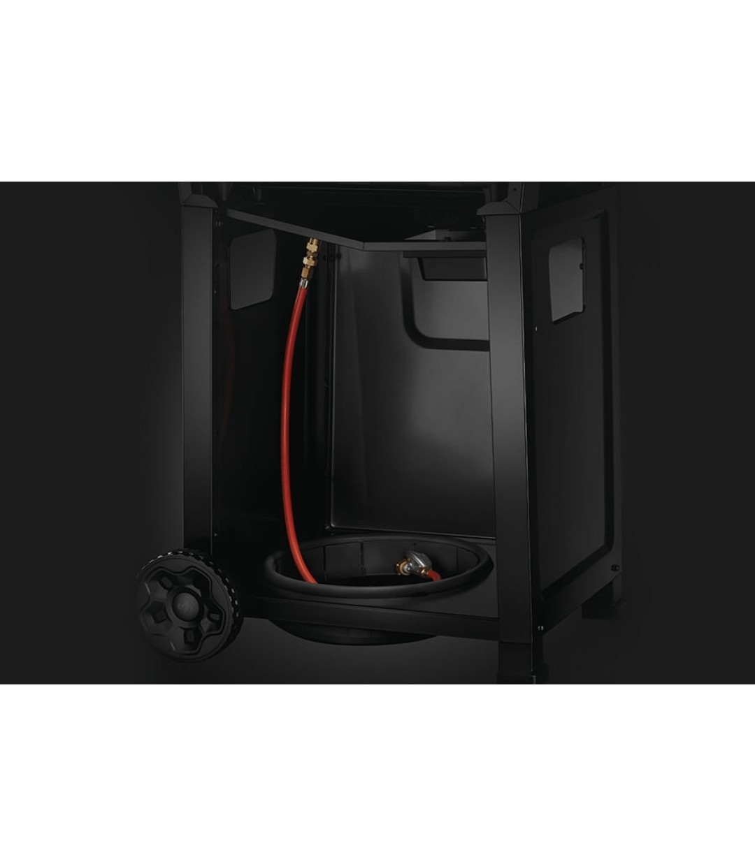 Napoleon Freestyle 425 SB Graphite Ψησταριά Υγραερίου Μαντεμένιας Σχάρας 60x45εκ. με 4 Εστίες 16.6kW και Πλαϊνό Μάτι