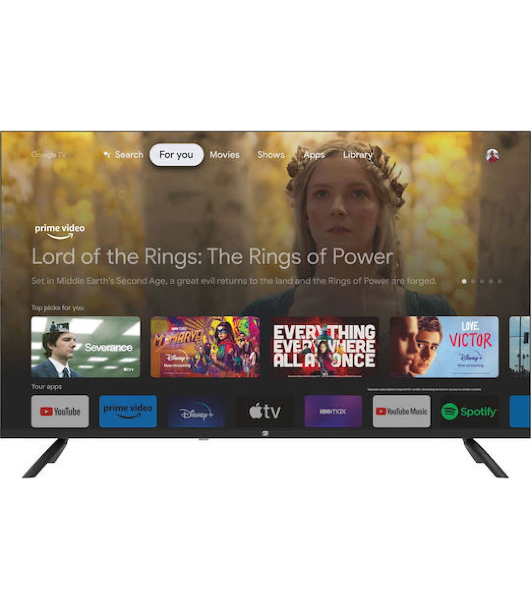 F&U Smart Τηλεόραση 43" 4K UHD LED FLG43140UH HDR (2024)