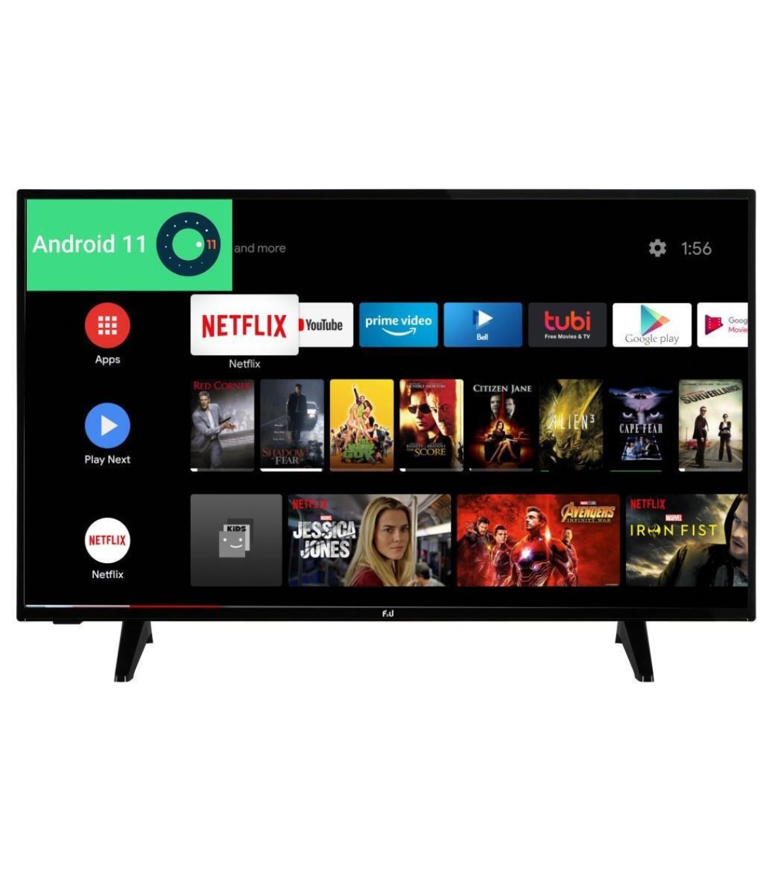 F&U Smart Τηλεόραση 43" Full HD LED FLA4326H HDR (2023)  