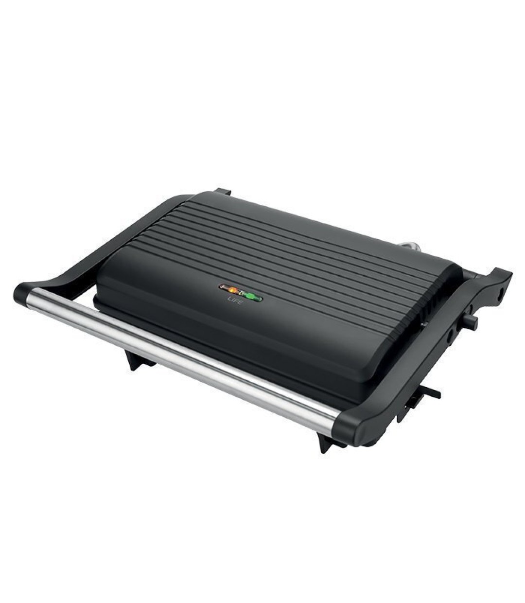 Life Τοστιέρα Γκριλιέρα 1000W Μαύρη 221-0438
