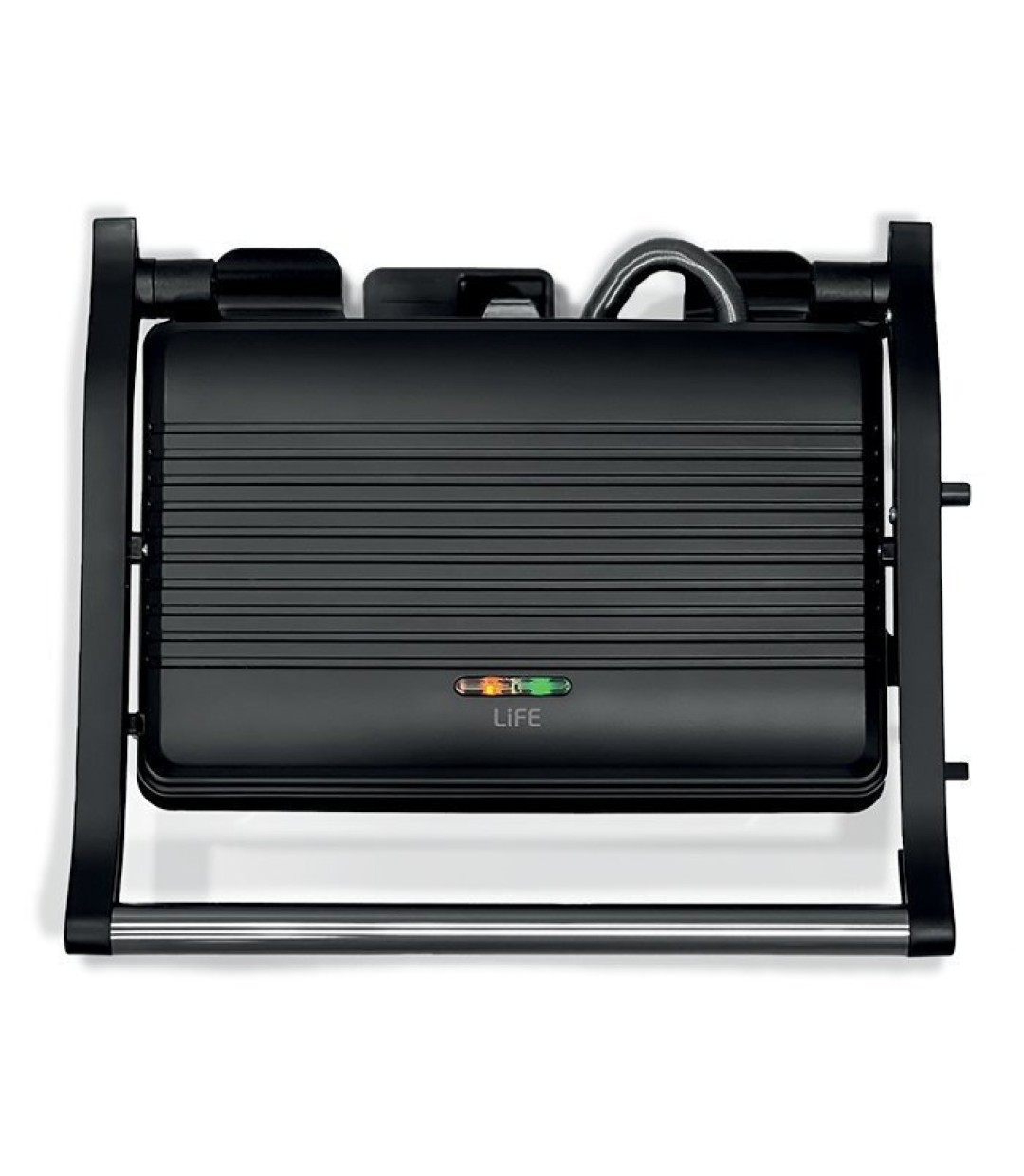 Life Τοστιέρα Γκριλιέρα 1000W Μαύρη 221-0438