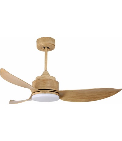 Ανεμιστήρας Οροφής DC με Τηλεχειριστήριο και LED φως Telemax Levantes 30-4635 LIGHT WOOD