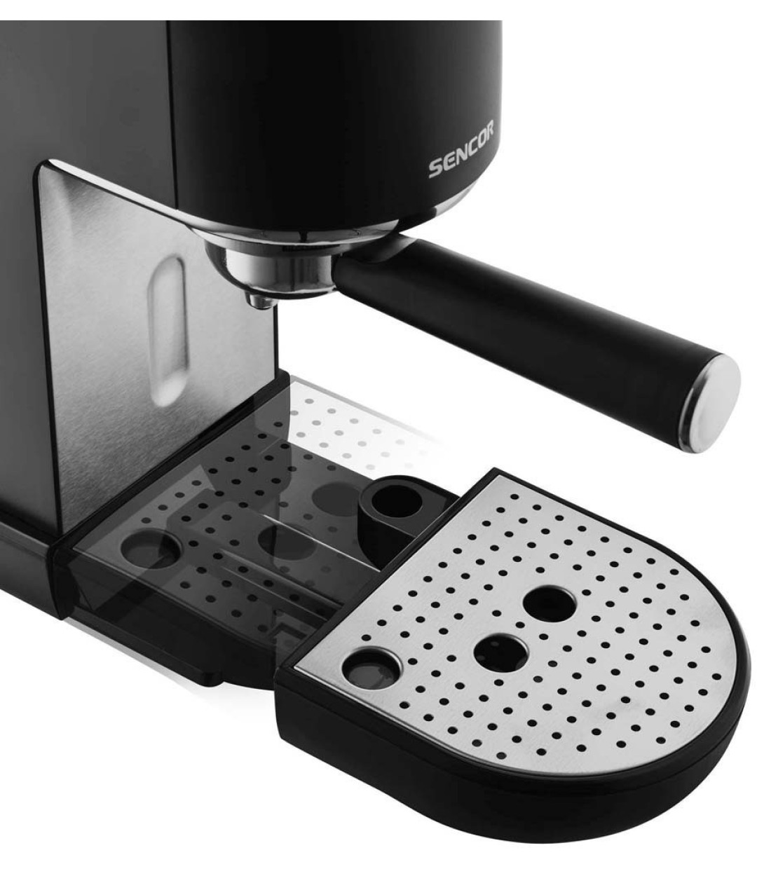 Sencor Μηχανή Espresso 1400W Πίεσης 20bar Μαύρη SES 4700BK