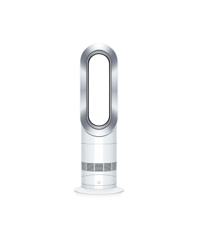 Dyson Air Multiplier AM09 Κεραμικό Αερόθερμο Δωματίου Δαπέδου 2000W 473400-01 WHITE/SILVER