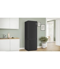 Bosch Ψυγειοκαταψύκτης 440lt Total NoFrost Υ203xΠ70xΒ66.7εκ. Μαύρος KGN492XCF