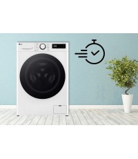 LG Πλυντήριο Ρούχων 13kg με Ατμό 1400 Στροφών F4R5013TSWW