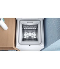 Indesit Πλυντήριο Ρούχων Άνω Φόρτωσης 5kg 1000 Στροφών RapidWash BTW S50400 EU/N