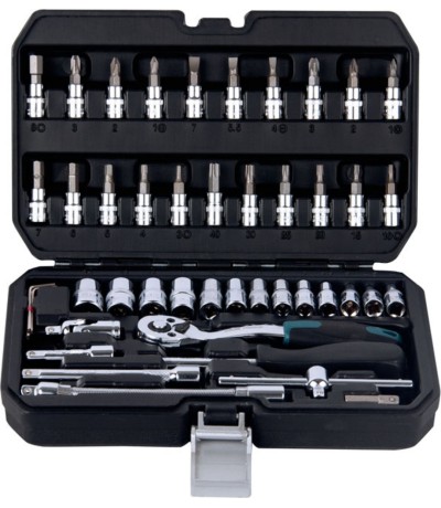 Σετ - Μύτες - Καρυδάκια 1/4" 46 τεμάχια BΗΤ5100 Bormann Pro 024675 Σετ - Μύτες - Καρυδάκια 1/4" 46 τεμάχια BΗΤ5100 Bormann Pro 024675