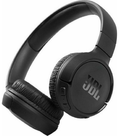 JBL Tune 510BT Ασύρματα Bluetooth On Ear Ακουστικά με 40 ώρες Λειτουργίας και Quick Charge Μαύρα JBLT510BTBLK