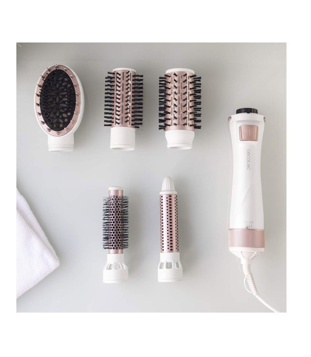 CECOTEC ΨΑΛΙΔΙ ΒΟΥΡΤΣΑ ΗΛΕΚΤΡΙΚΗ ΠΕΡΙΣΤΡΕΦΟΜΕΝΗ 5ΙΝ1 1000W