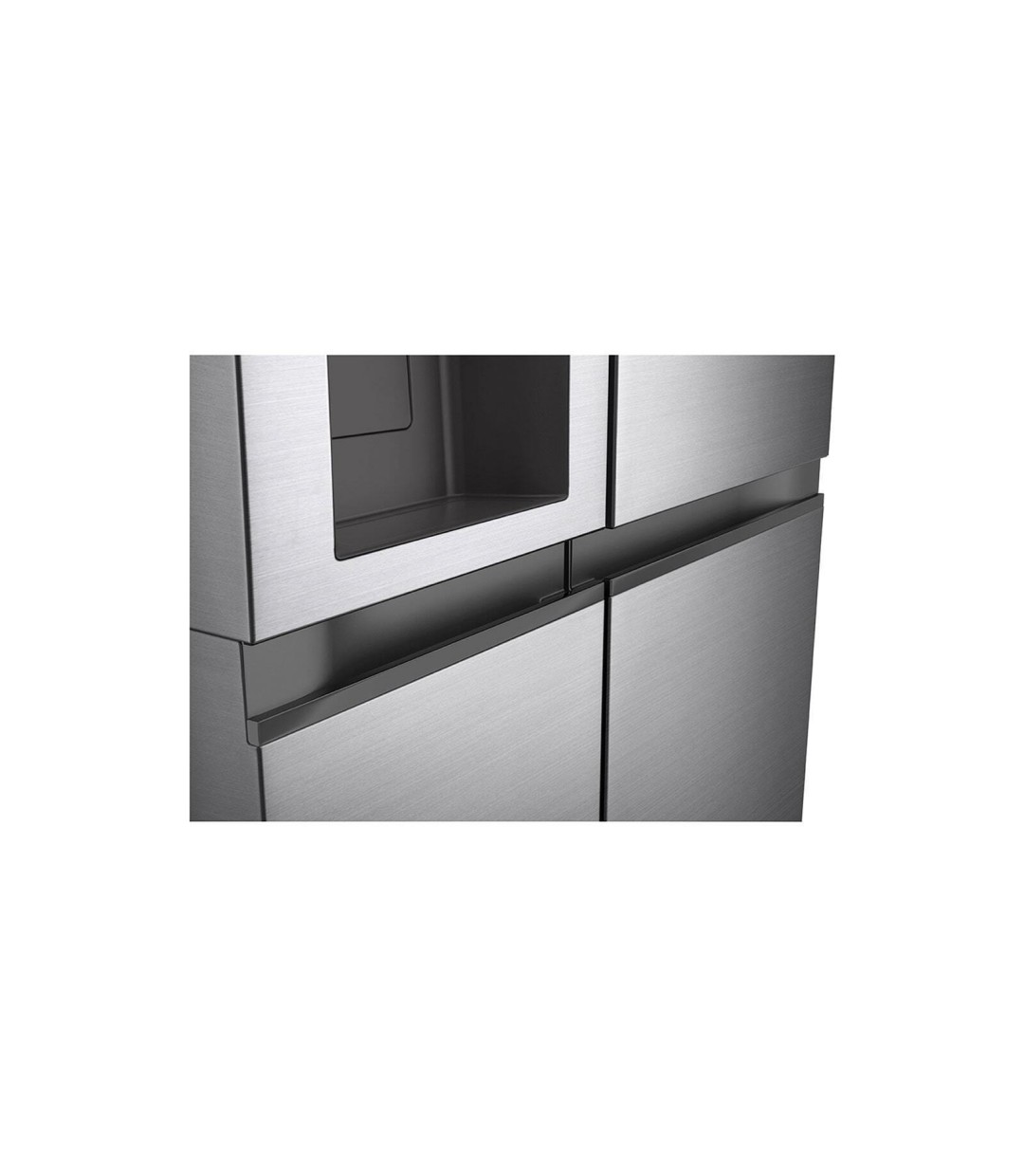 LG Ψυγείο Ντουλάπα 635lt Total NoFrost Υ179xΠ91.3xΒ73.5εκ. Inox GSLV51PZXE