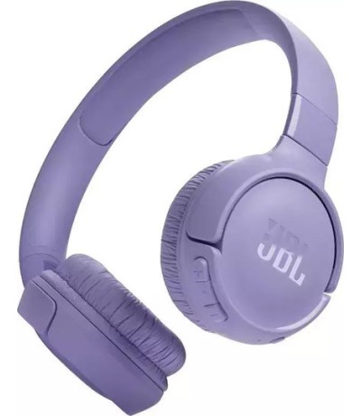 JBL Tune 520BT Ασύρματα / Ενσύρματα On Ear Ακουστικά με 57 ώρες Λειτουργίας και Quick Charge Μωβ 