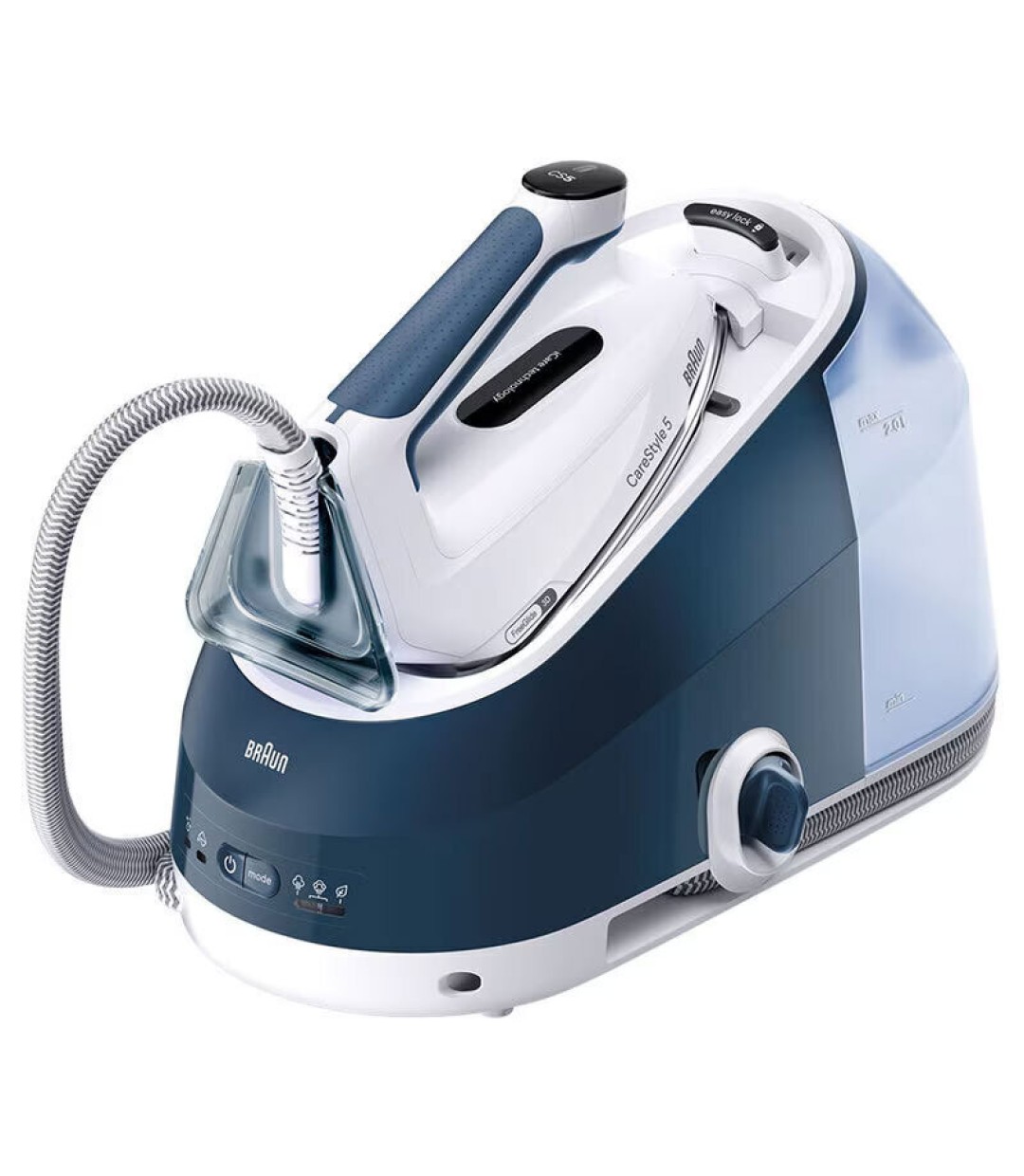 Braun CareStyle 5 IS5245BL Σύστημα Σιδερώματος Πίεσης 7bar με Δοχείο 2lt