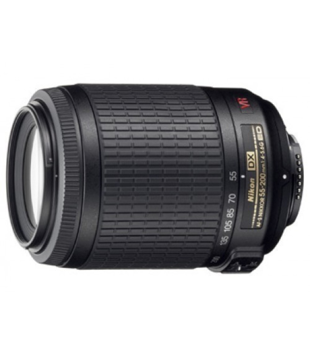 Nikon Φωτογραφικός Φακός AF-S DX Zoom-Nikkor 55-200mm f/4-5.6G ED VR Tele Zoom για Nikon F Mount Black