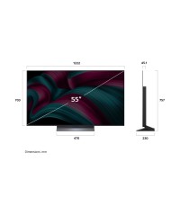 LG Smart Τηλεόραση 55" 4K UHD OLED evo AI C5 HDR (2025) OLED55C55LA LG Smart Τηλεόραση 55" 4K UHD OLED evo AI C5 HDR (2025) OLED55C55LA