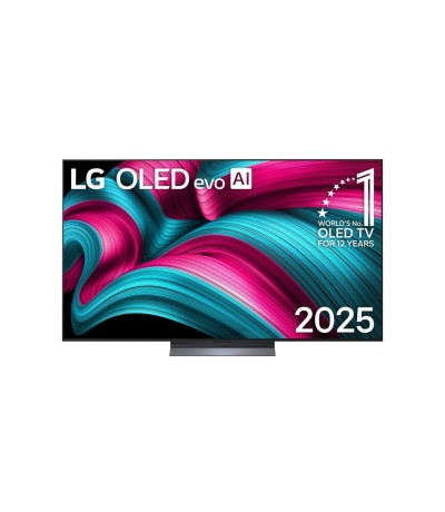 LG Smart Τηλεόραση 65" 4K UHD OLED evo AI C5 HDR (2025) OLED65C55LA