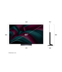 LG Smart Τηλεόραση 65" 4K UHD OLED evo AI C5 HDR (2025) OLED65C55LA LG Smart Τηλεόραση 65" 4K UHD OLED evo AI C5 HDR (2025) OLED65C55LA