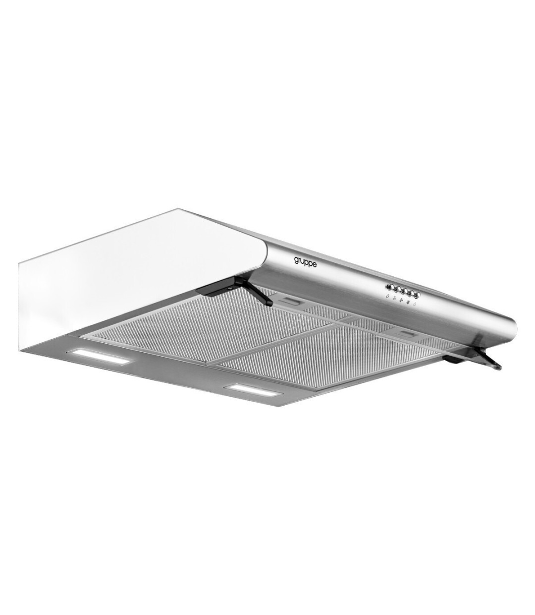 Gruppe Pratico 600 Ελεύθερος Απορροφητήρας 60cm Inox 01-S-3002A-M29-600 