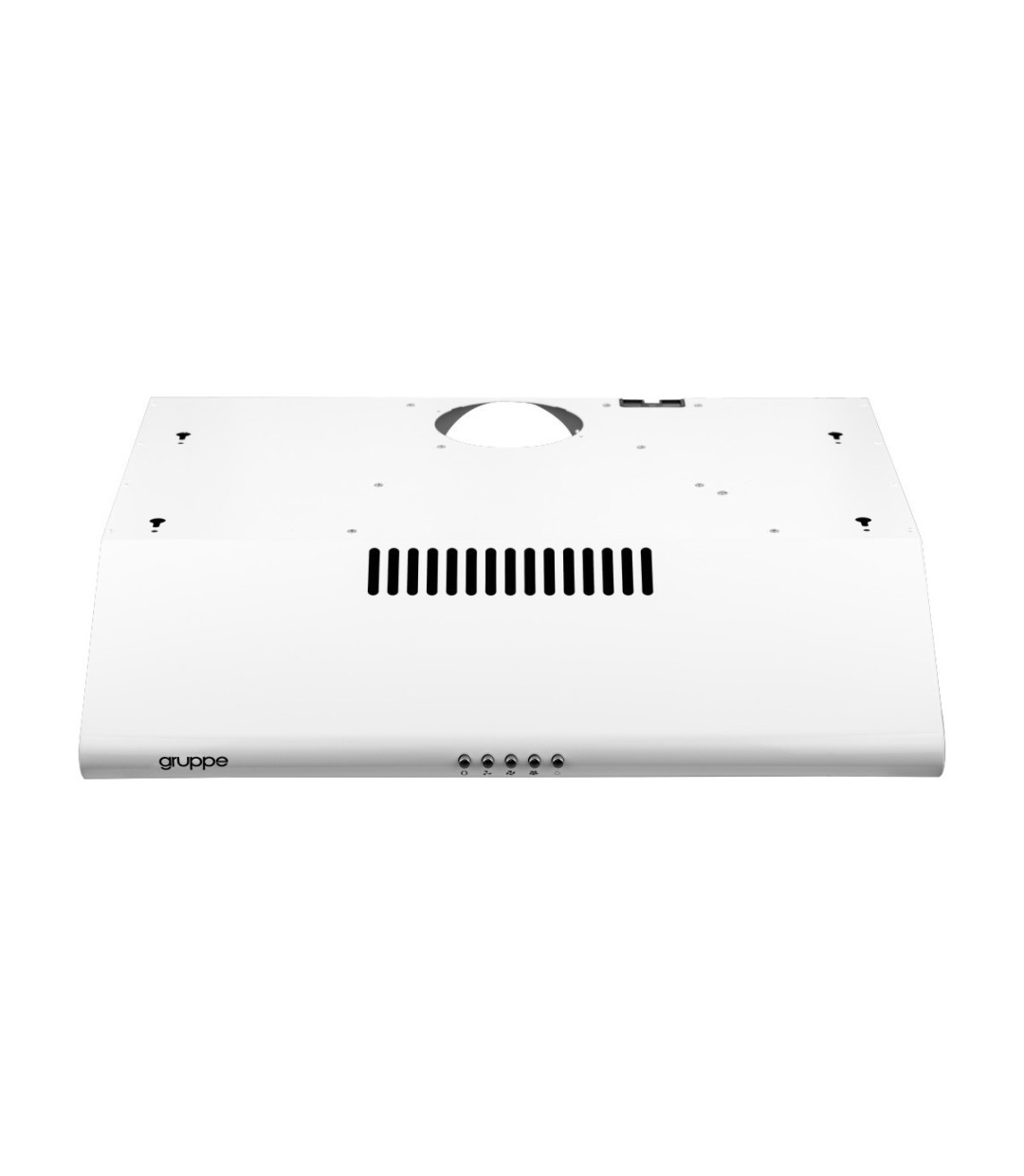 Gruppe Pratico 600 S-3002A-A01-M29-600 Ελεύθερος Απορροφητήρας 60cm Λευκός