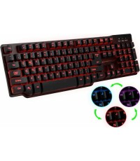 Esperanza Illuminated Hunter Gaming EGK 601  Πληκτρολόγιο με Φωτιζόμενα πλήκτρα (Αγγλικό US)