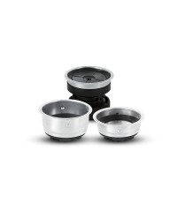 Izzy Αυτόματη Μηχανή Espresso 1350W Πίεσης 20bar Ασημί IZ-6015