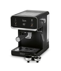Izzy Sicily IZ-6017 Μηχανή Espresso 1000W Πίεσης 20bar Μαύρη